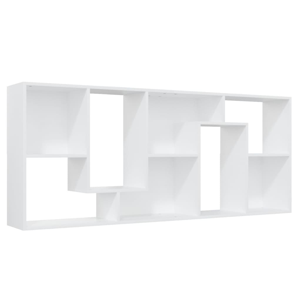 Bibliothèque Blanc 67x24x161 cm Bois d'ingénierie - XIOS