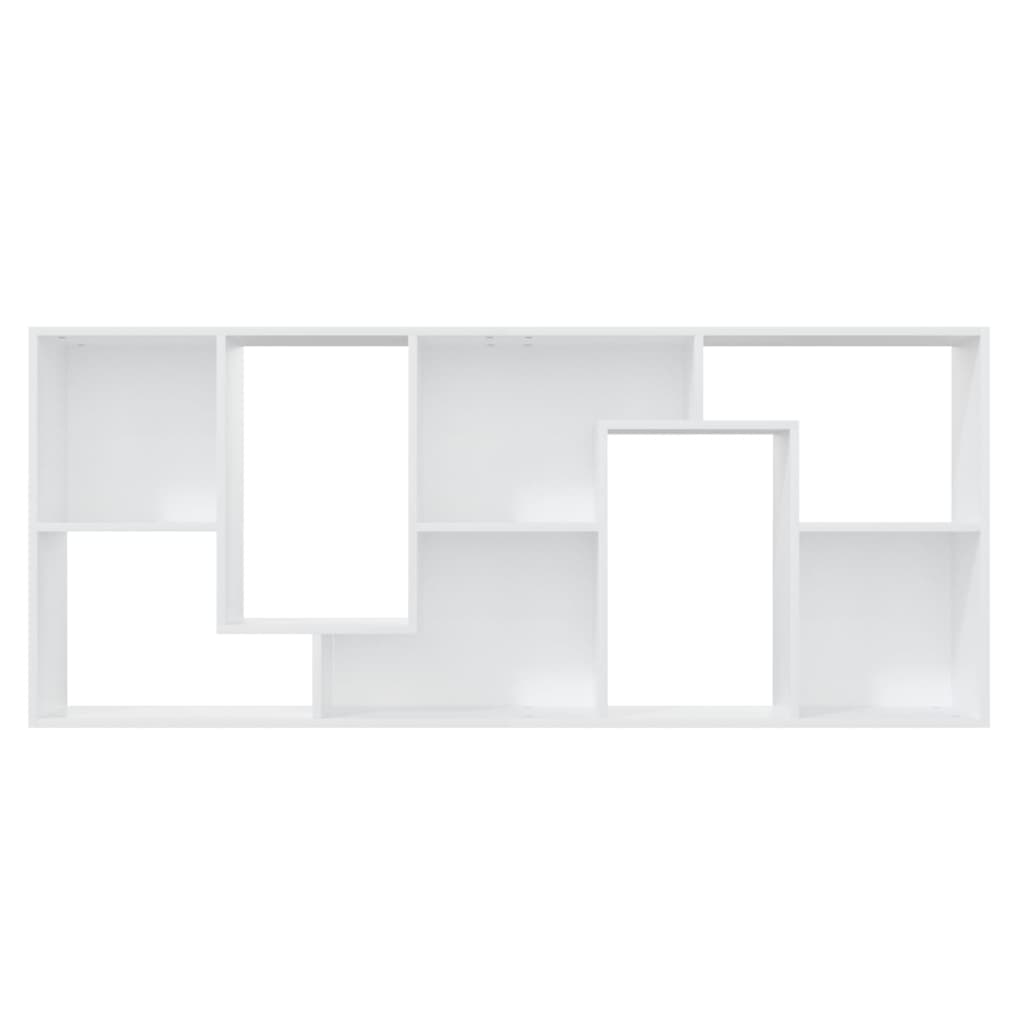 Bibliothèque Blanc 67x24x161 cm Bois d'ingénierie - XIOS