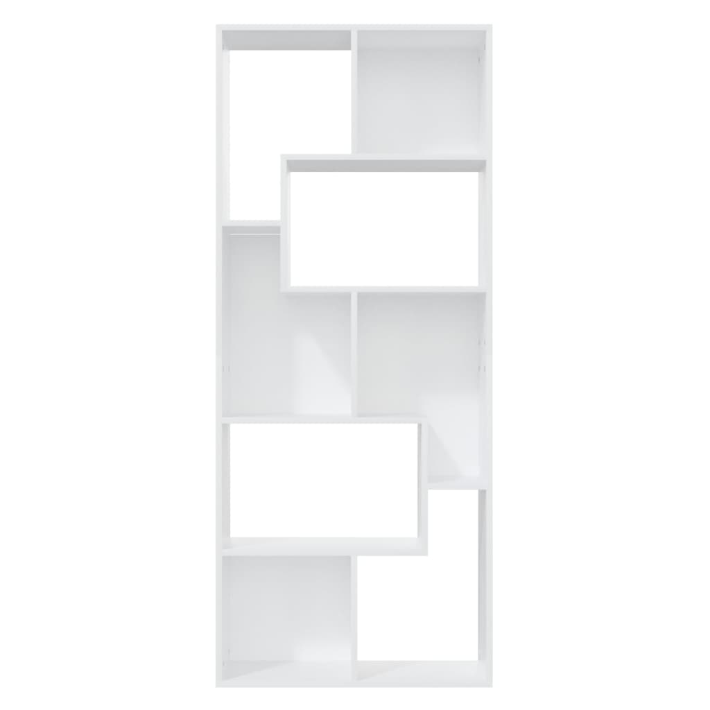 Bibliothèque Blanc 67x24x161 cm Bois d'ingénierie - XIOS