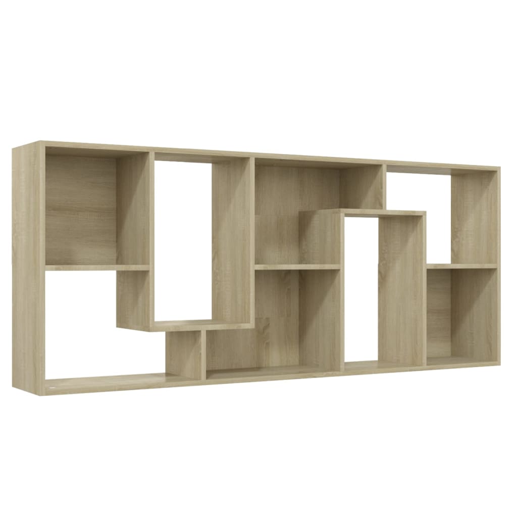 Bibliothèque Chêne sonoma 67x24x161 cm Bois d'ingénierie - XIOS