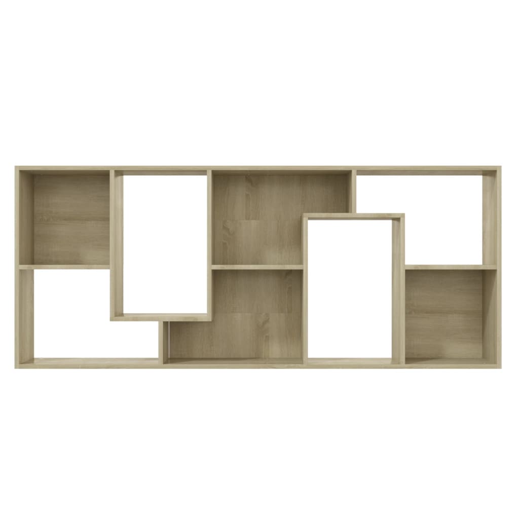 Bibliothèque Chêne sonoma 67x24x161 cm Bois d'ingénierie - XIOS