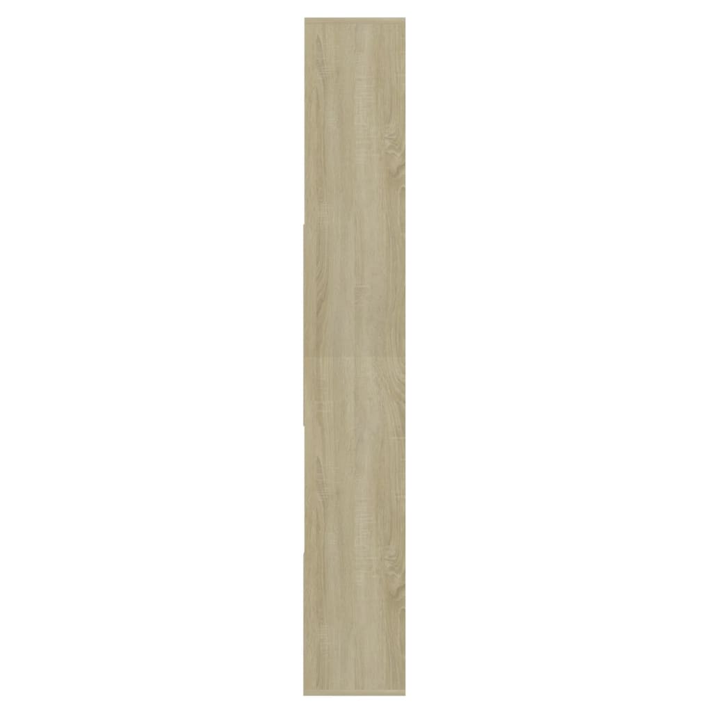 Bibliothèque Chêne sonoma 67x24x161 cm Bois d'ingénierie - XIOS