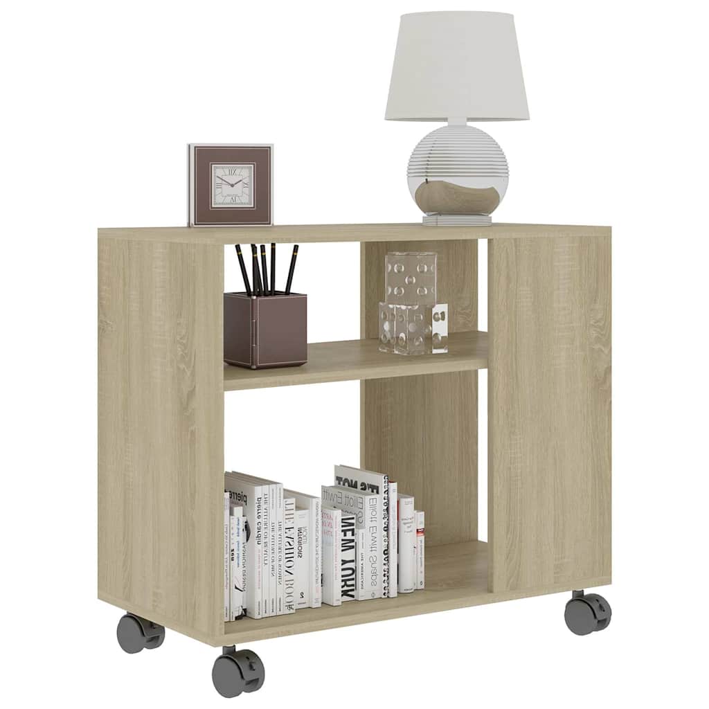 Table d'appoint Chêne sonoma 70x35x55 cm Bois d'ingénierie - XIOS