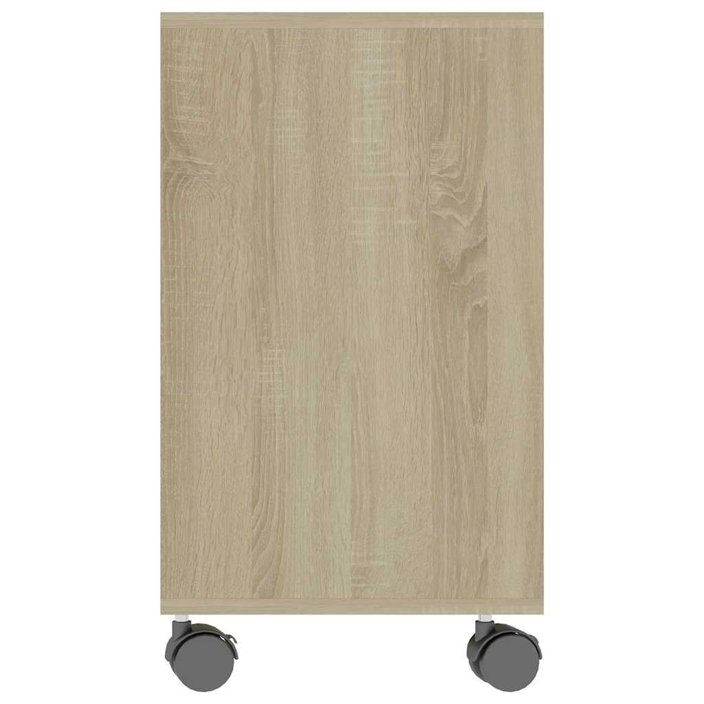Table d'appoint Chêne sonoma 70x35x55 cm Bois d'ingénierie - XIOS