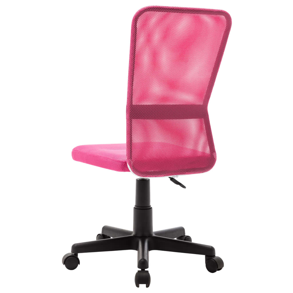 Chaise de bureau Rose 44x52x100 cm Tissu en maille XIOS