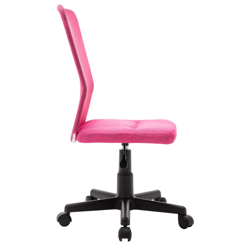 Chaise de bureau Rose 44x52x100 cm Tissu en maille XIOS