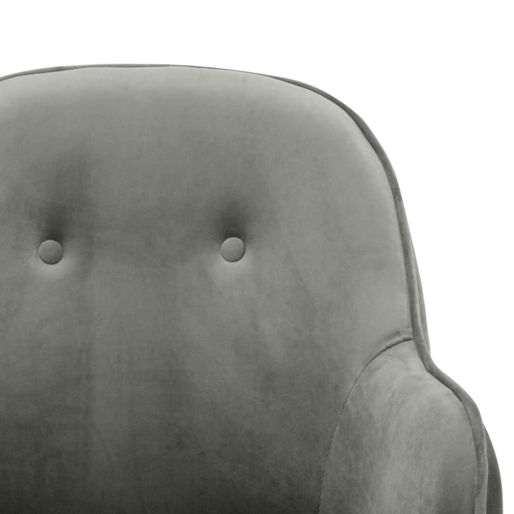 Chaise à bascule Gris Velours - XIOS