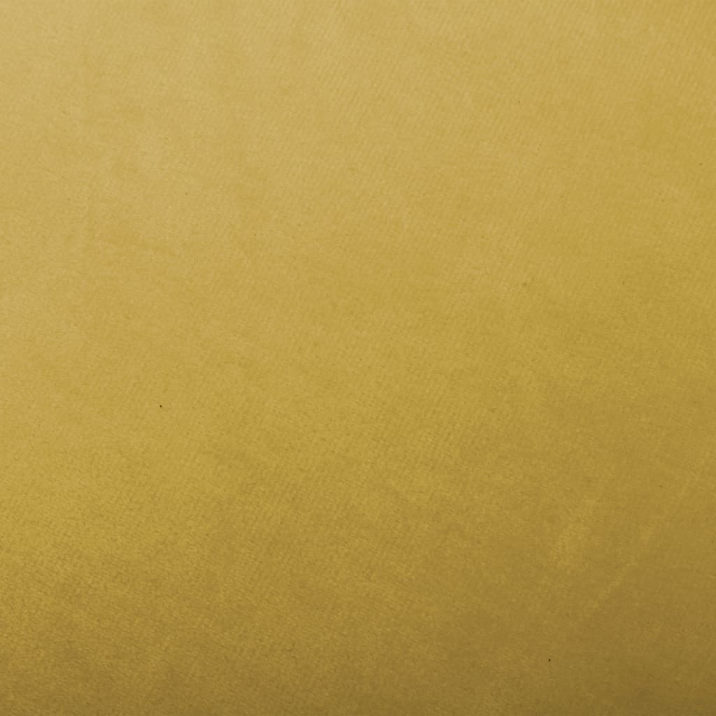 Chaise à bascule Jaune moutarde Velours - XIOS