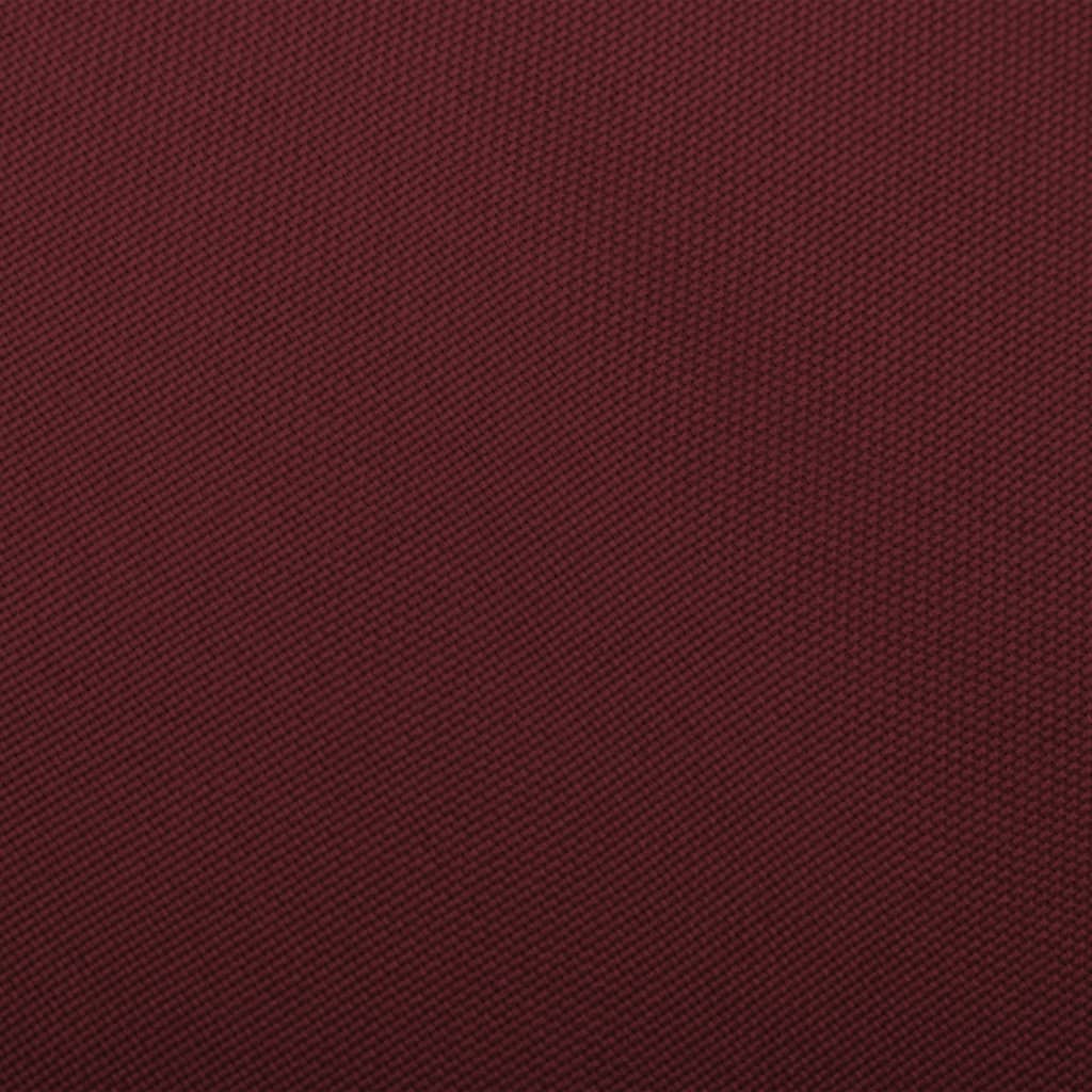 Chaise à bascule Rouge bordeaux Tissu - XIOS