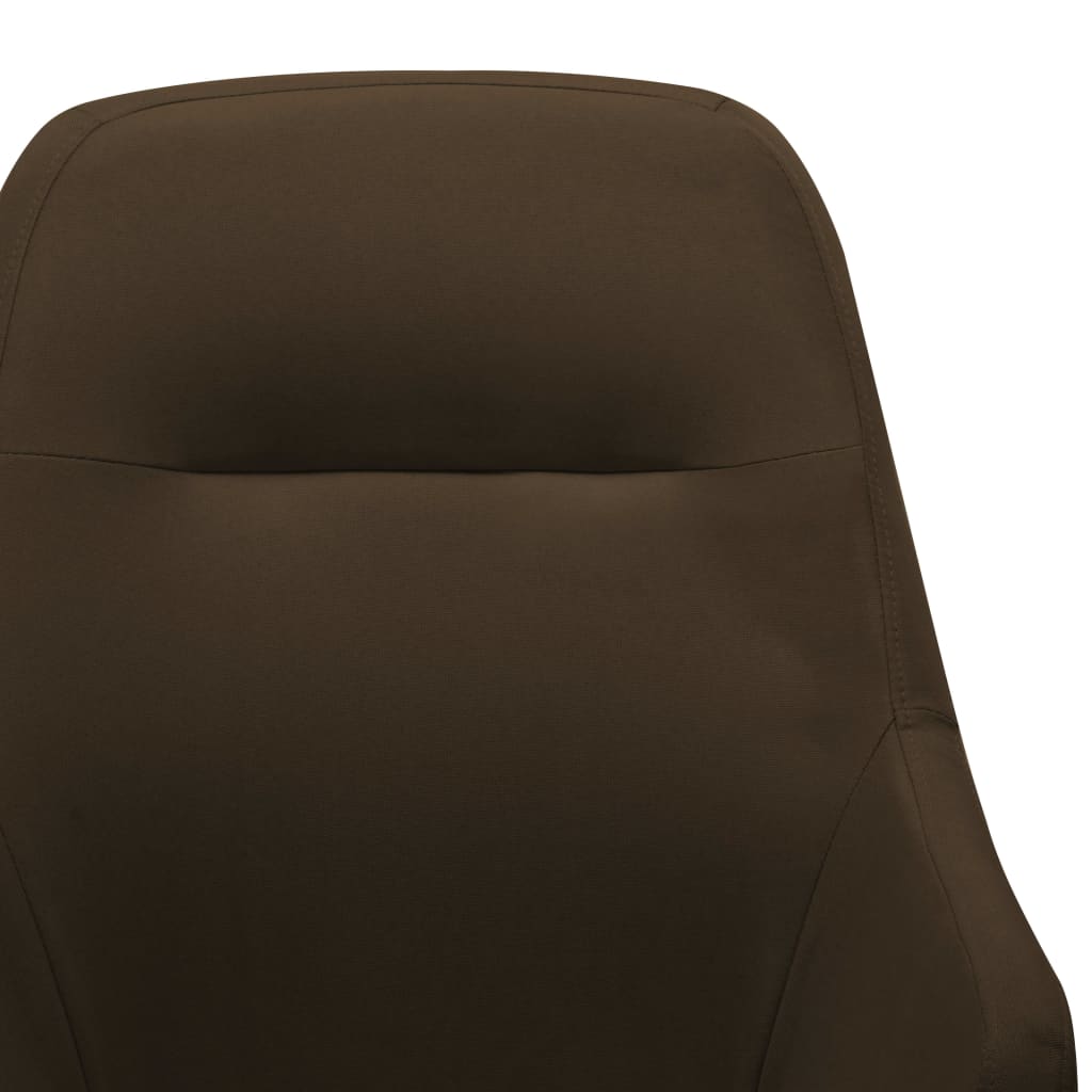Chaise à bascule Marron Tissu - XIOS