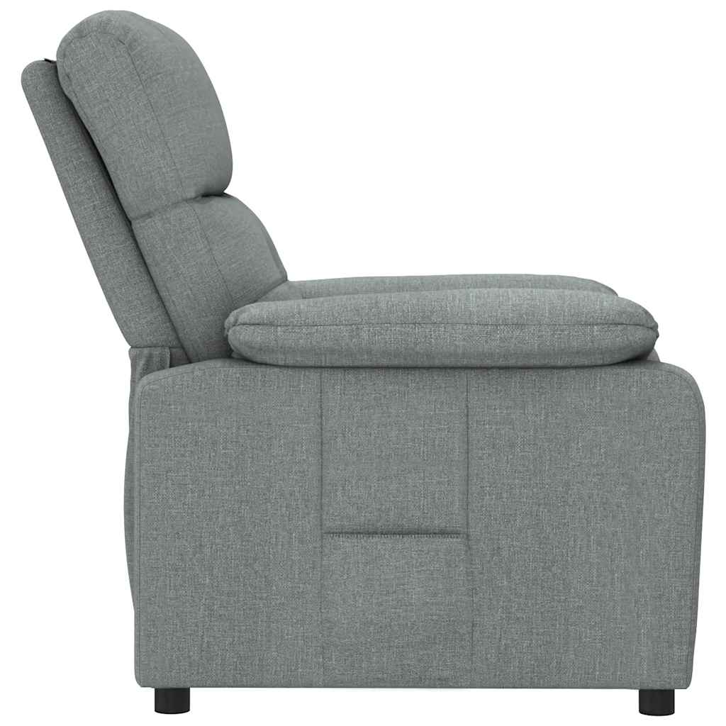 Fauteuil inclinable Gris foncé Tissu - XIOS