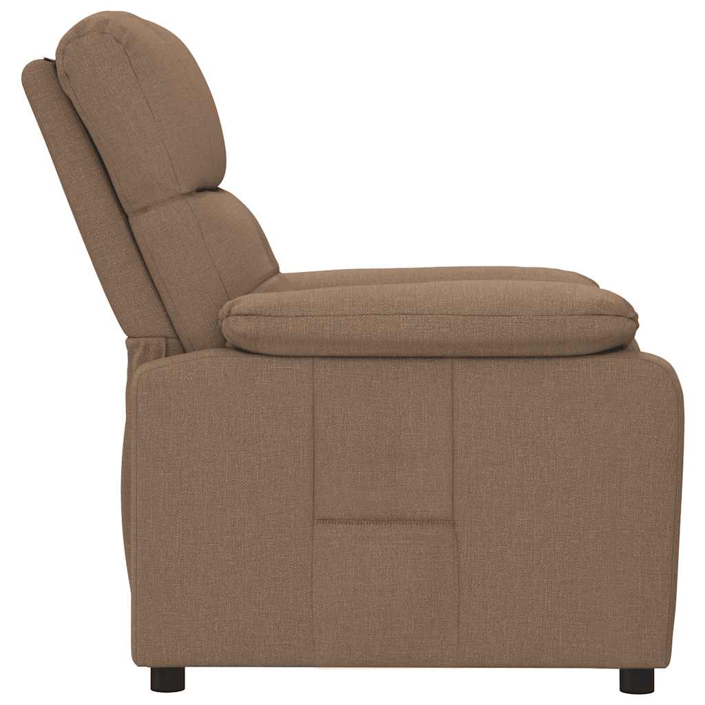 Fauteuil inclinable Marron Tissu - XIOS