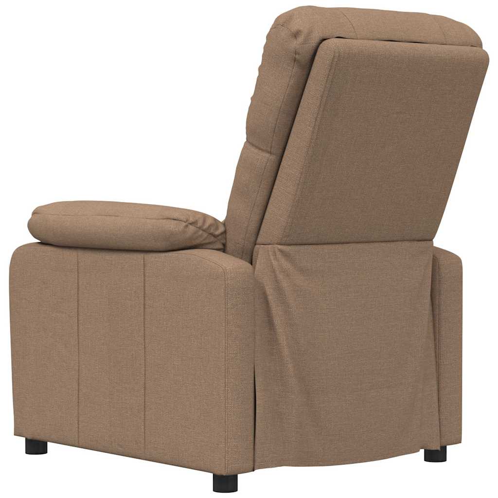 Fauteuil inclinable Marron Tissu - XIOS