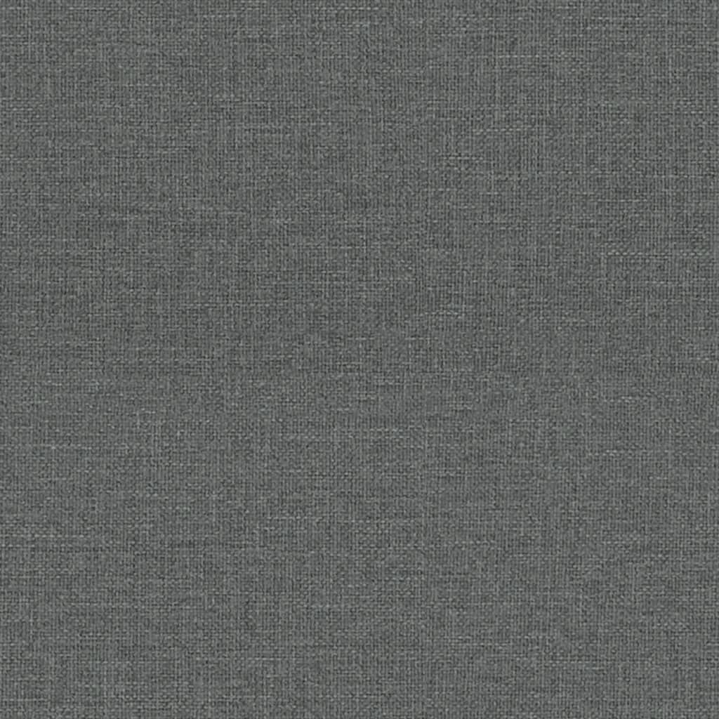 Fauteuil de massage Gris foncé Tissu