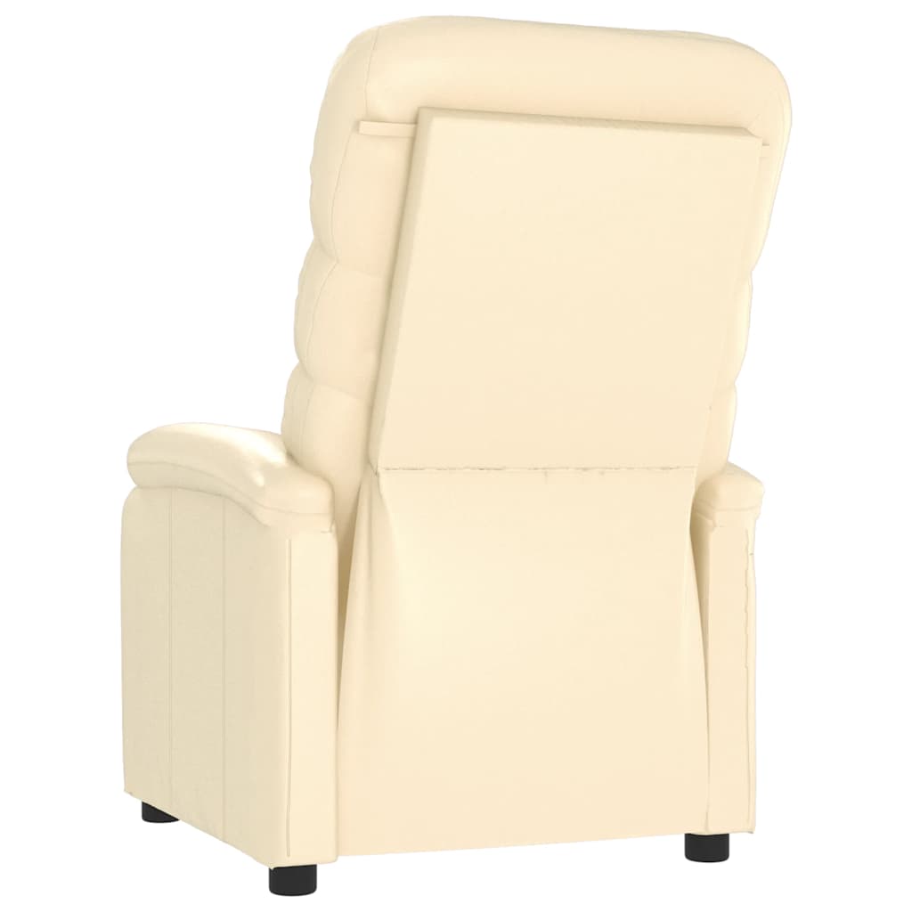 Fauteuil inclinable Crème Similicuir - XIOS