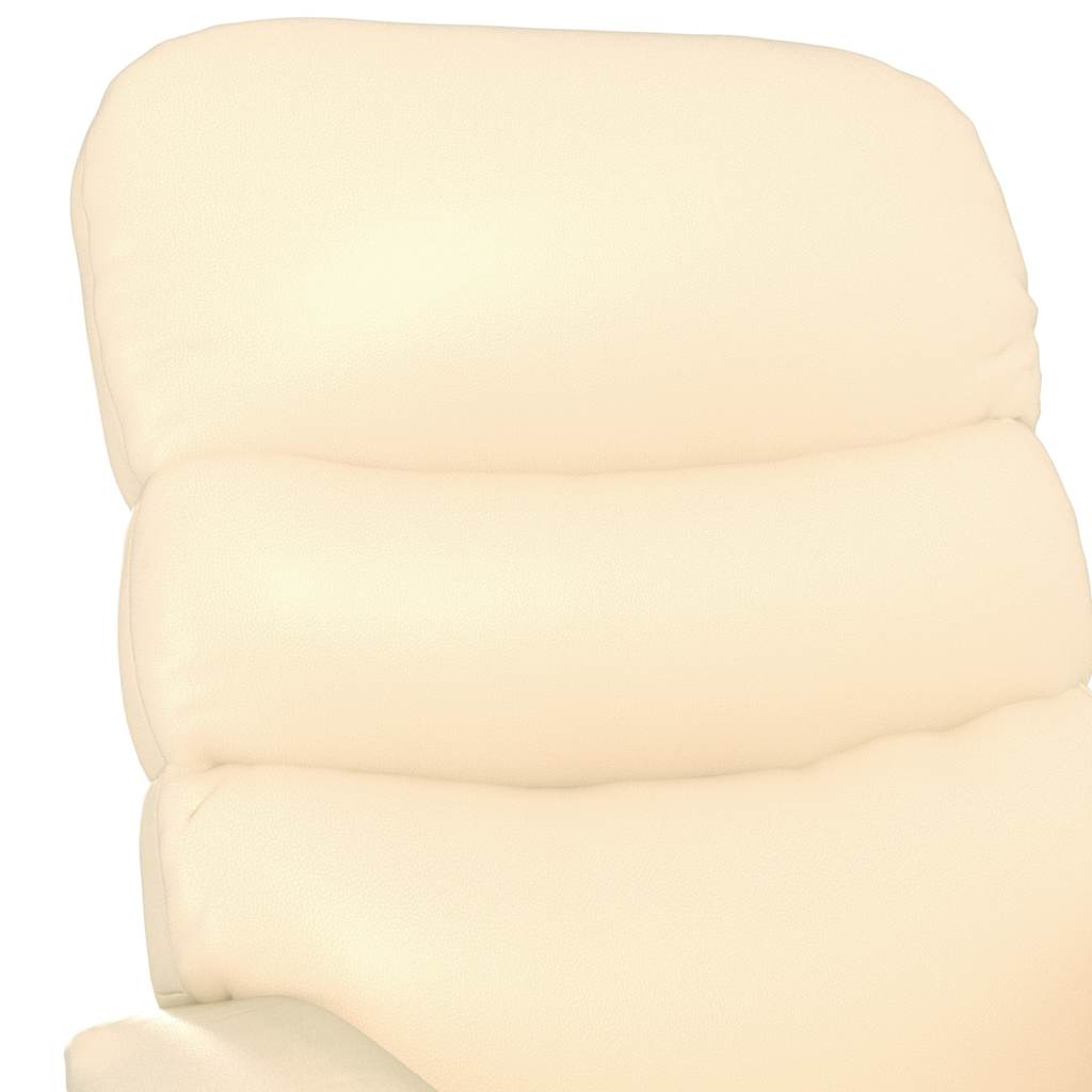 Fauteuil inclinable Crème Similicuir - XIOS