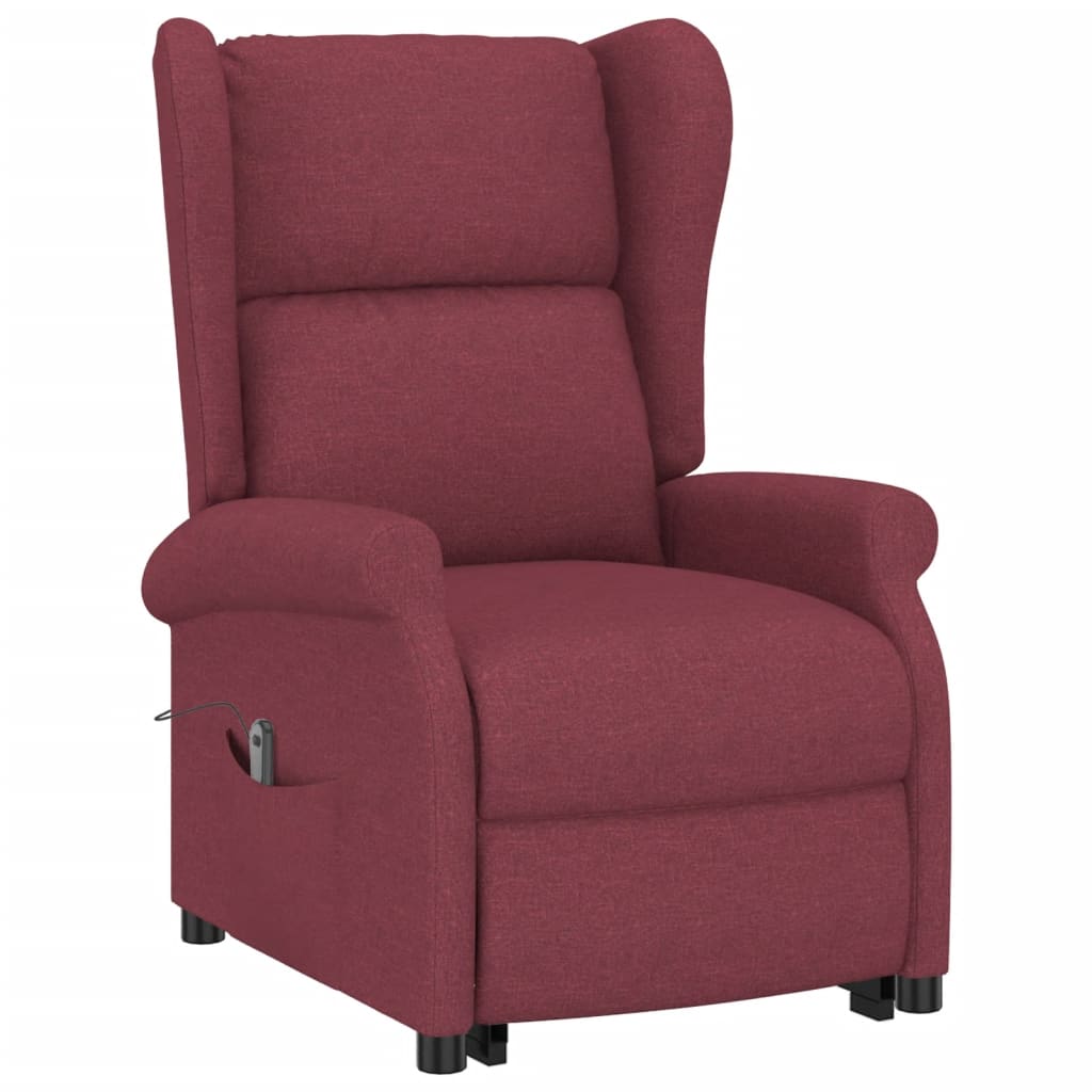 Fauteuil Rouge bordeaux Tissu - XIOS