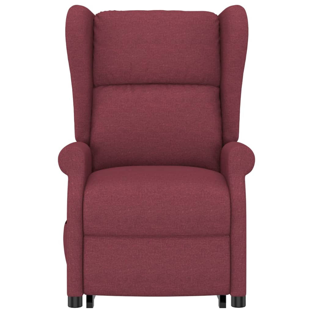 Fauteuil Rouge bordeaux Tissu - XIOS