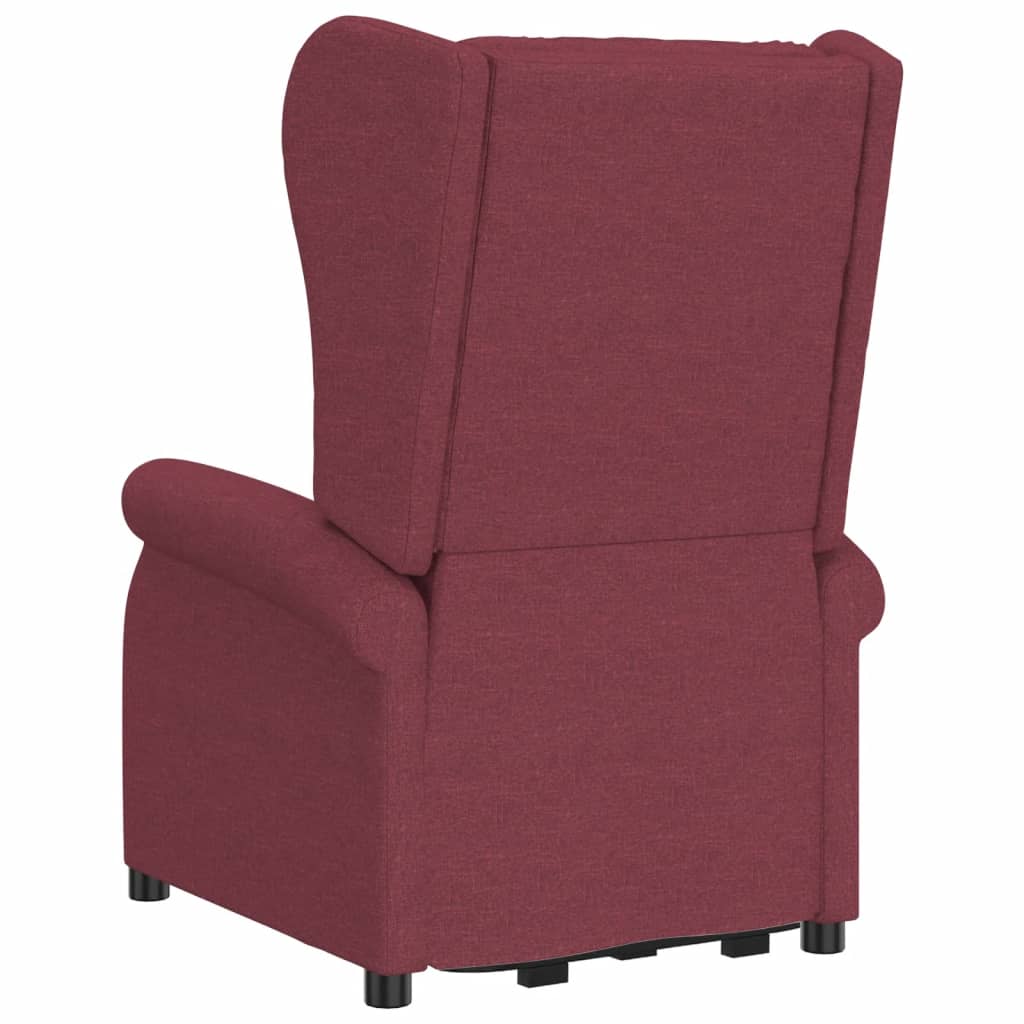 Fauteuil Rouge bordeaux Tissu - XIOS