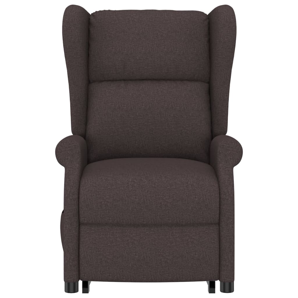 Fauteuil Marron foncé Tissu - XIOS