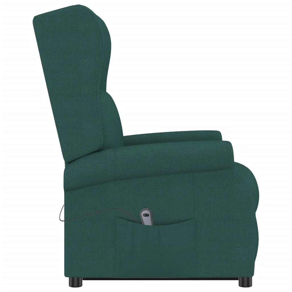 Fauteuil Vert foncé Tissu - XIOS