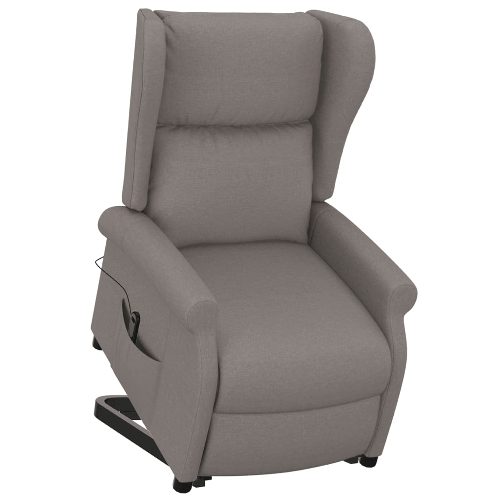 Fauteuil Taupe Tissu - XIOS