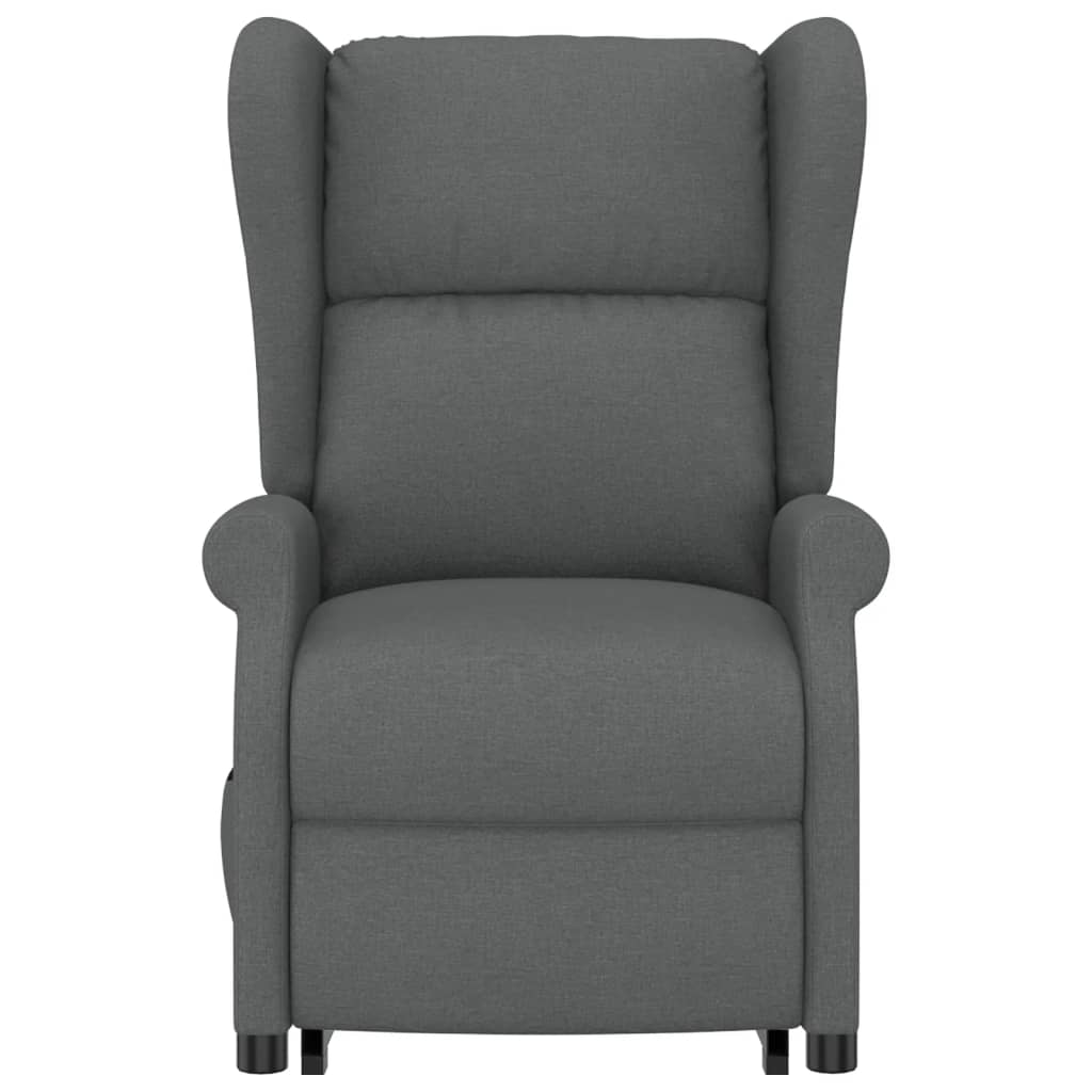 Fauteuil de massage inclinable Gris foncé Tissu - XIOS