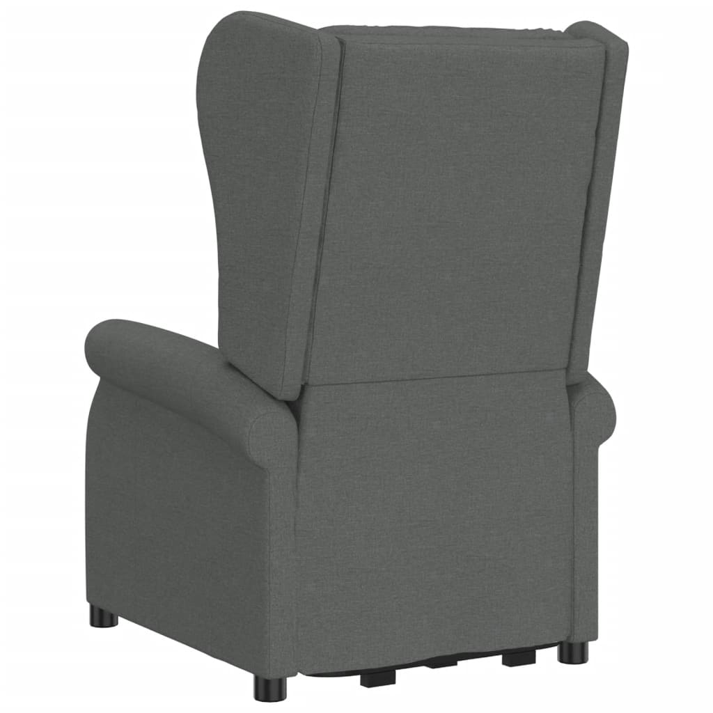 Fauteuil de massage inclinable Gris foncé Tissu - XIOS