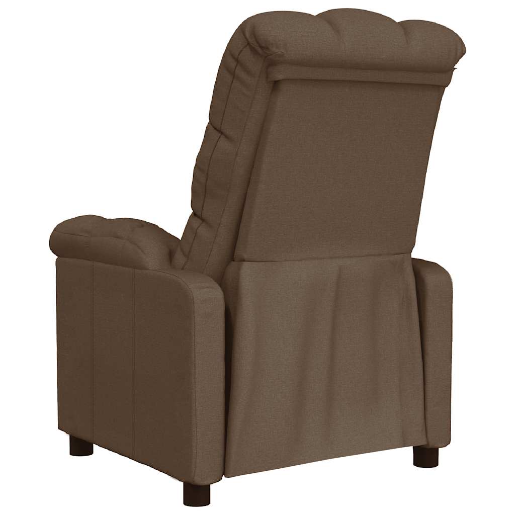 Fauteuil inclinable Marron Tissu - XIOS