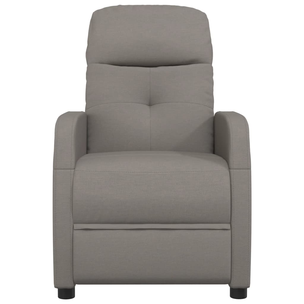 Fauteuil inclinable Taupe Tissu - XIOS