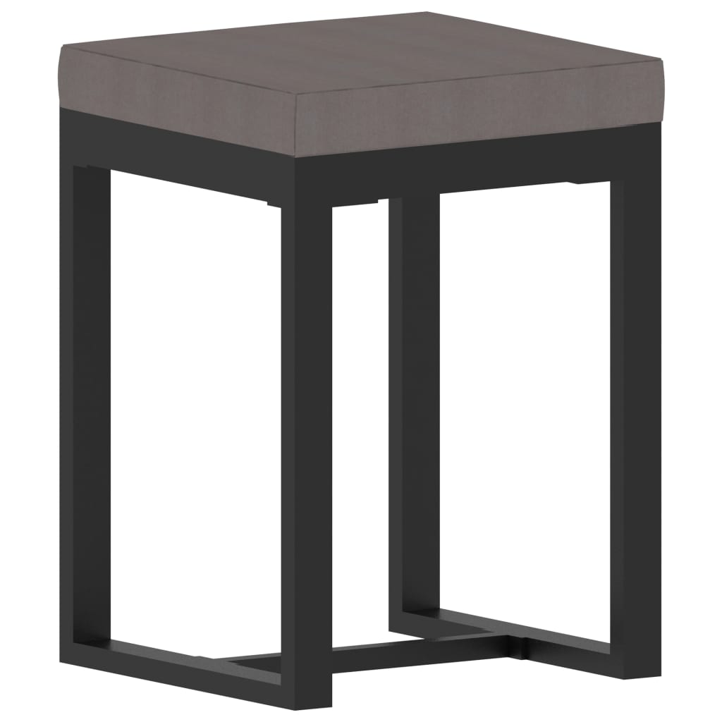 Salon de jardin 9 pcs avec coussins Résine tressée Anthracite Salons de jardin vidaXL