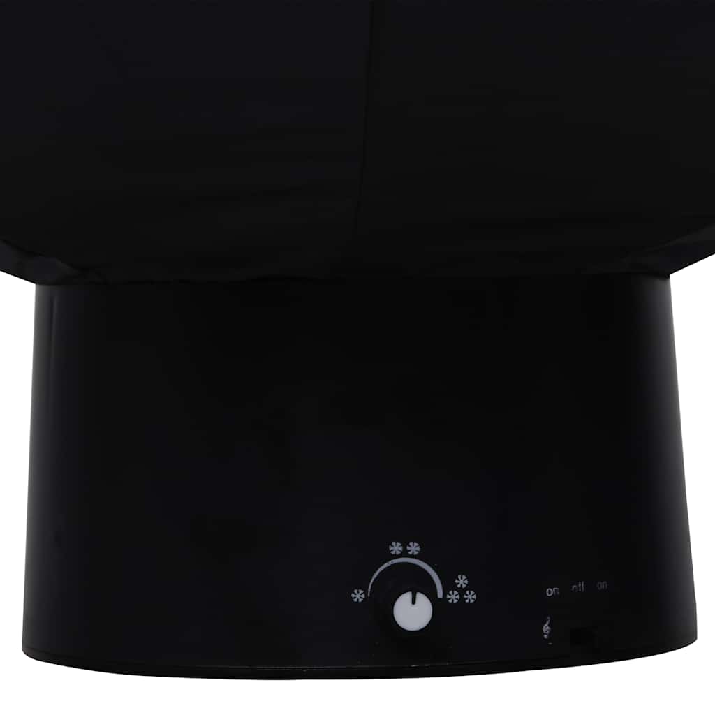 Arbre de Noël neigeux avec base de parapluie Noir 75 cm PVC - XIOS