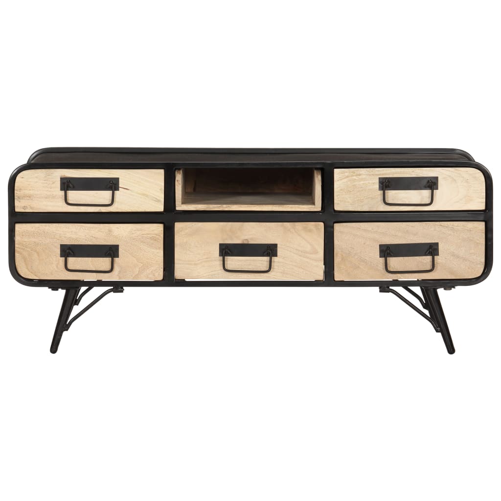 Table basse 100x50x40 cm Bois de manguier massif - XIOS