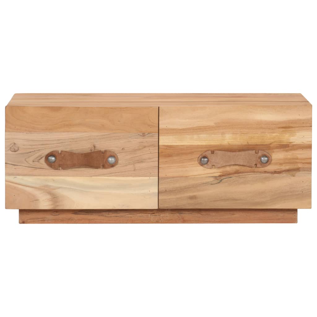 Table basse 90x50x35 cm Bois de récupération massif - XIOS