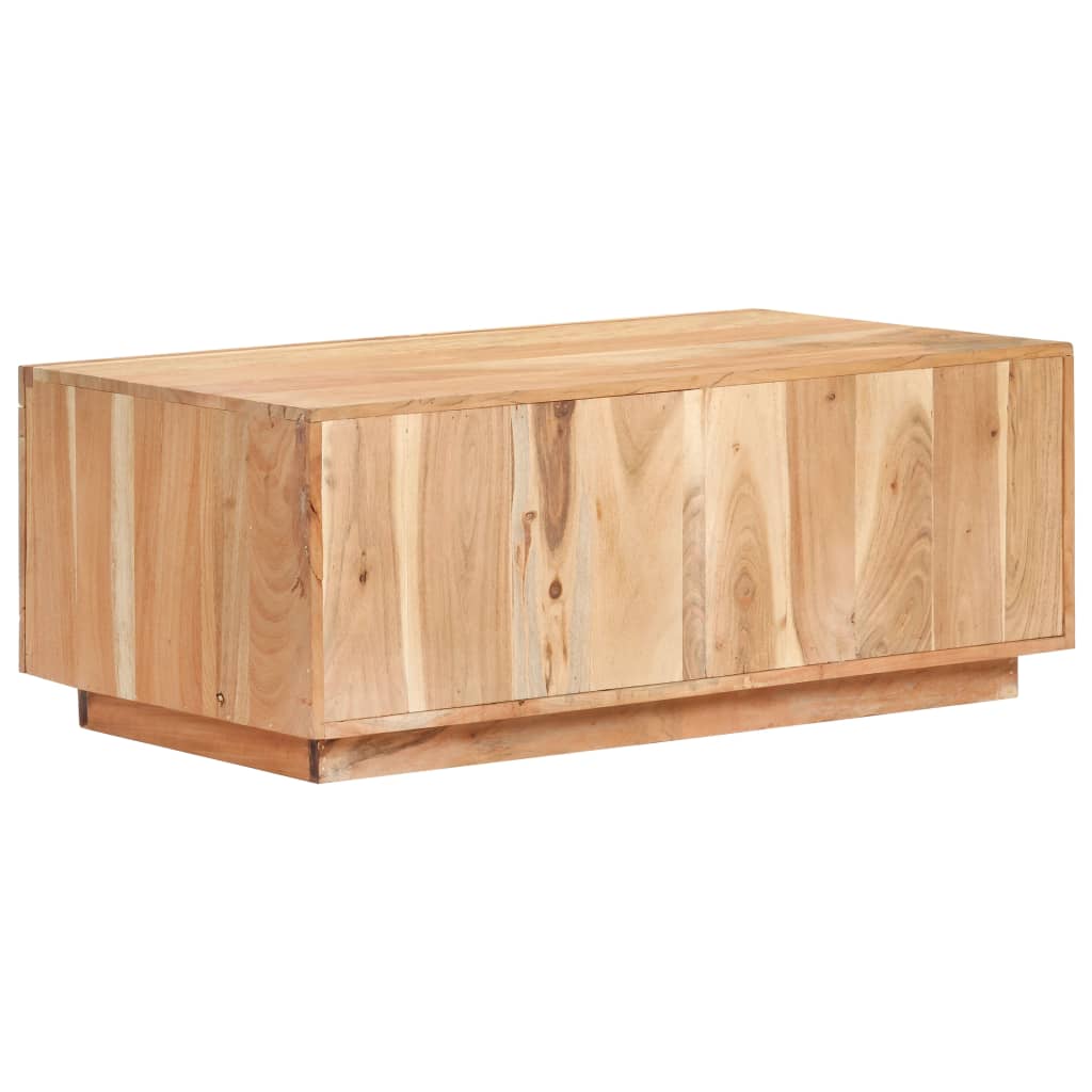 Table basse 90x50x35 cm Bois de récupération massif - XIOS