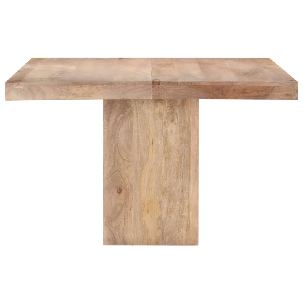 Table de salle à manger 120x120x77 cm Bois de manguier massif - XIOS