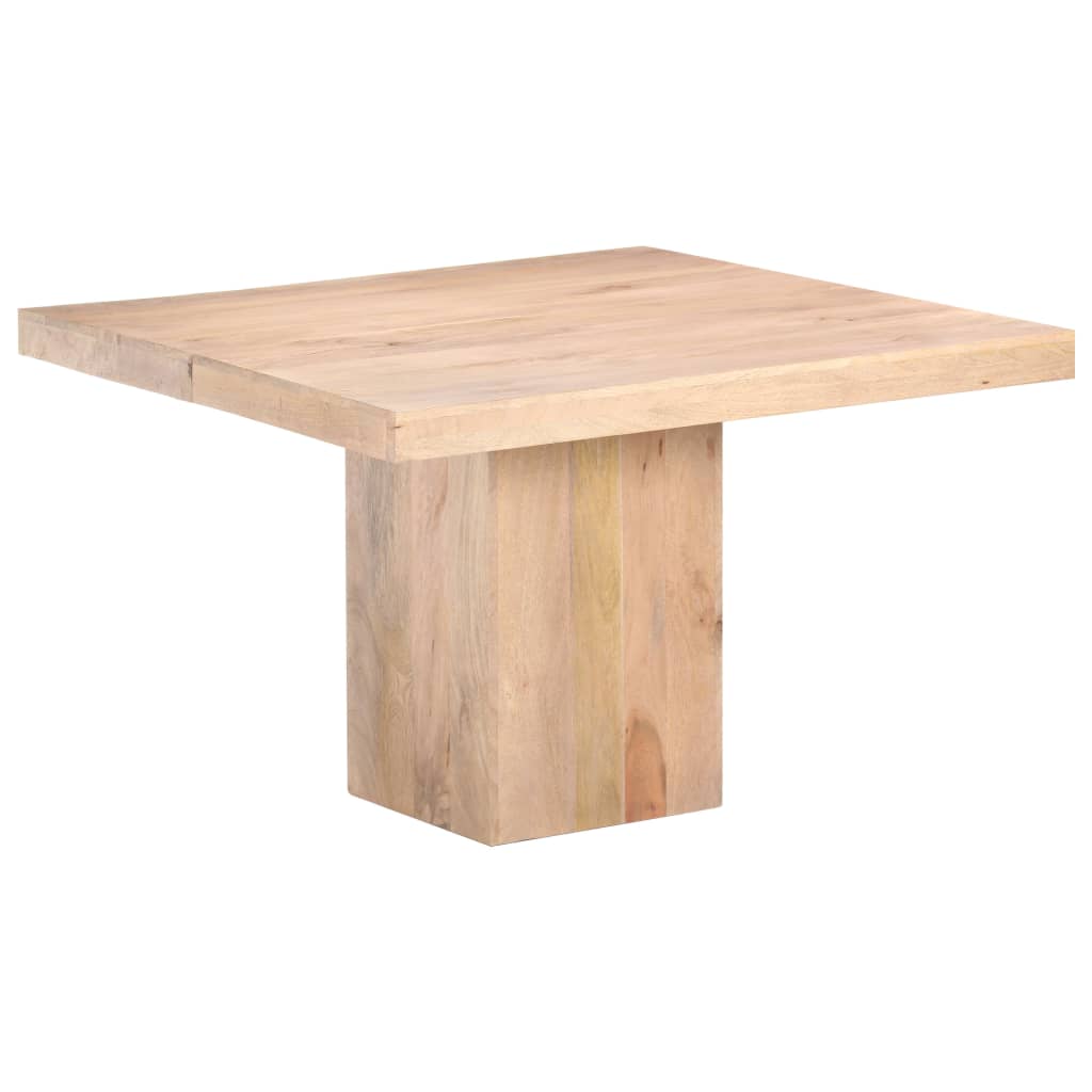 Table de salle à manger 120x120x77 cm Bois de manguier massif - XIOS