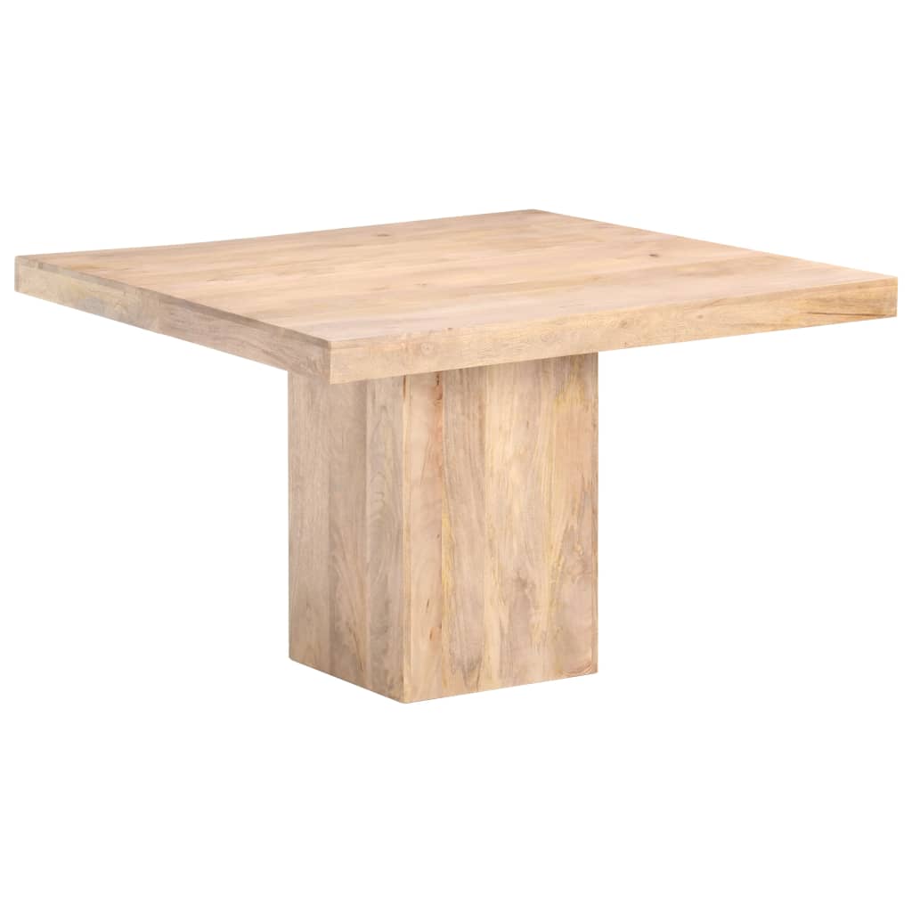 Table de salle à manger 120x120x77 cm Bois de manguier massif - XIOS