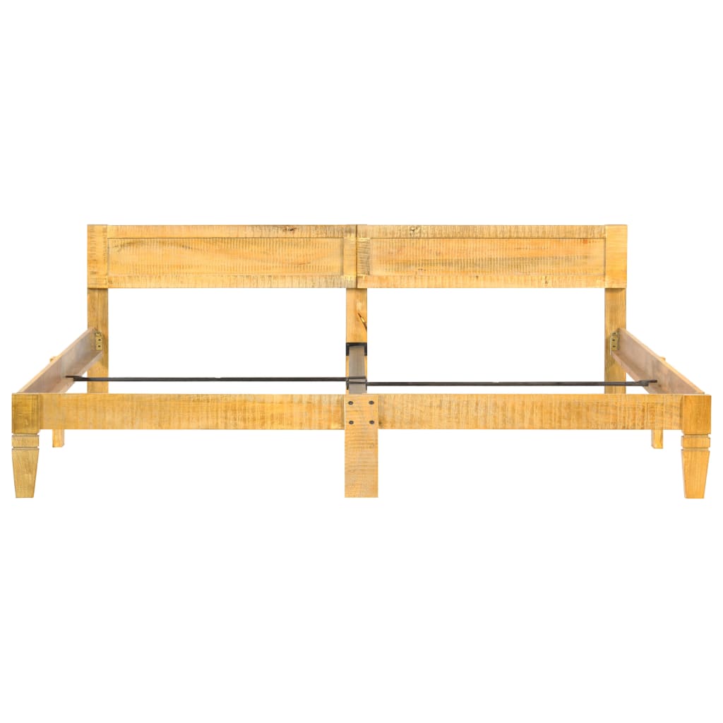 Cadre de lit sans matelas bois de manguier massif 200 cm - XIOS