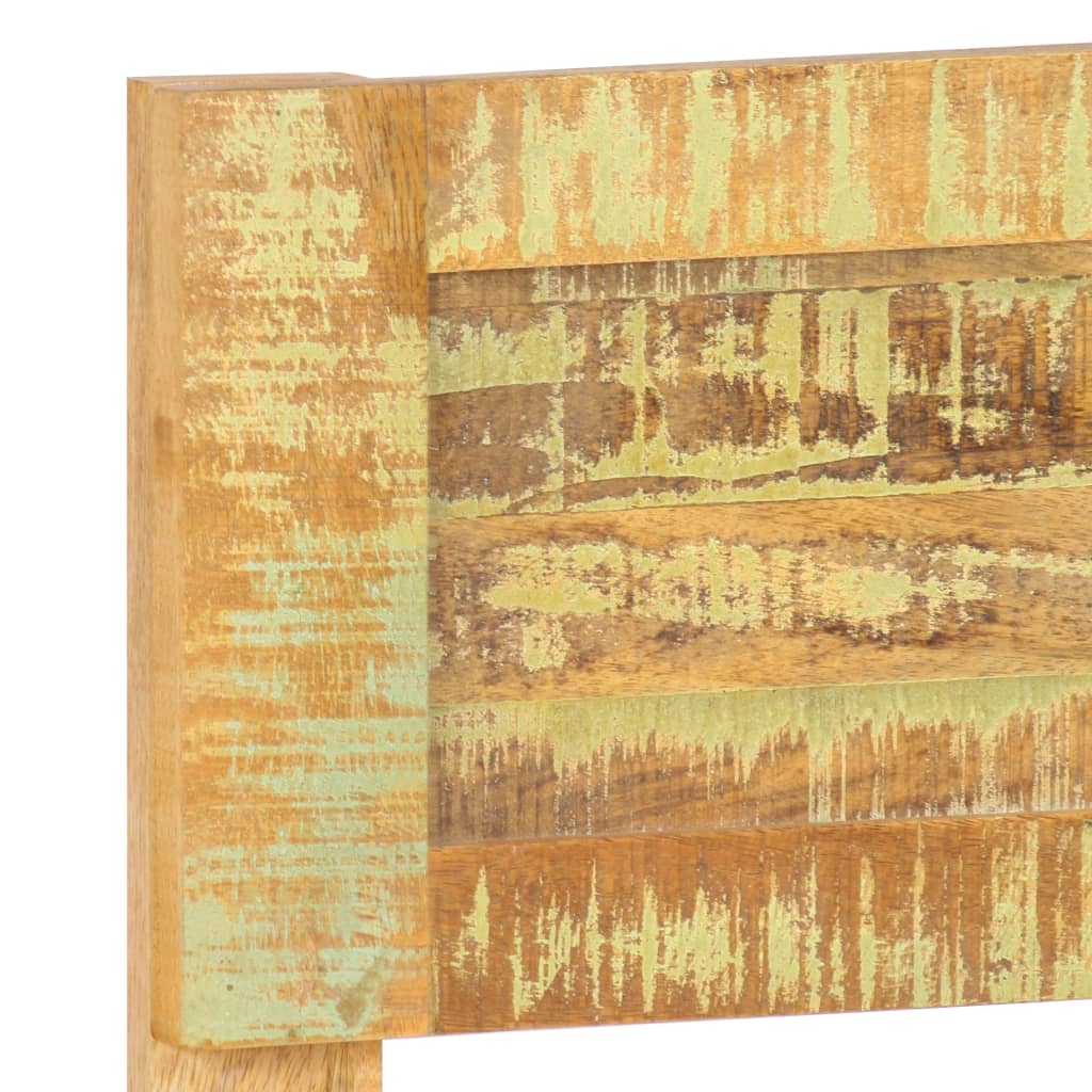 Cadre de lit sans matelas Bois de récupération massif 180x200cm - XIOS