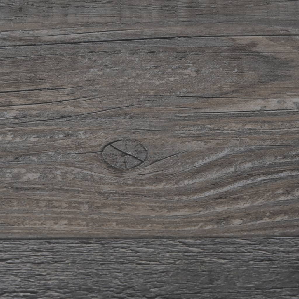 Dalles de plancher PVC 4,46 m² 3 mm autoadhésif bois industriel Tapis & revêtements de sol vidaXL
