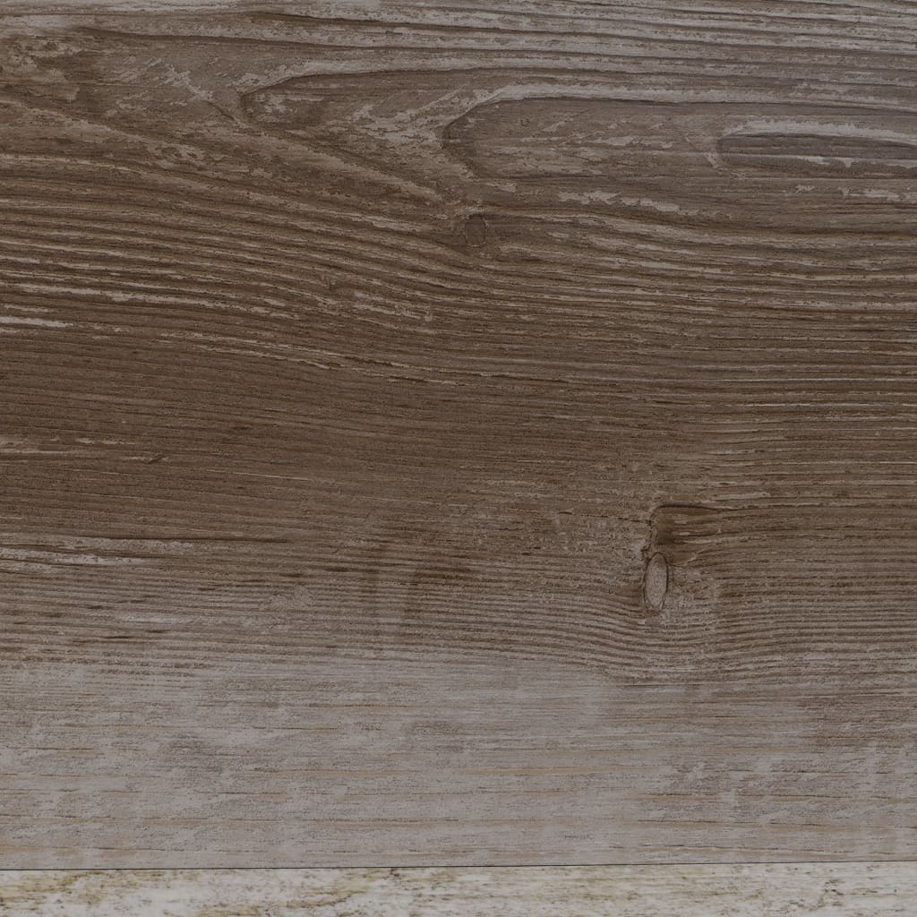 Planches de plancher PVC Non auto-adhésif5,26m²Délavage de bois Tapis & revêtements de sol vidaXL