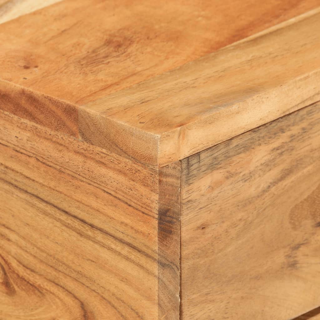 Table d'appoint en forme d'U 45x30x61 cm Bois d'acacia massif - XIOS