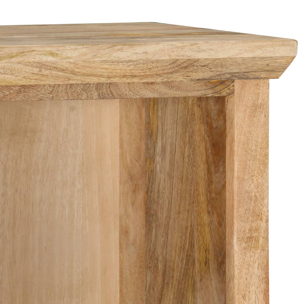 Buffet avec porte 45x32x110 cm Bois de manguier solide - XIOS