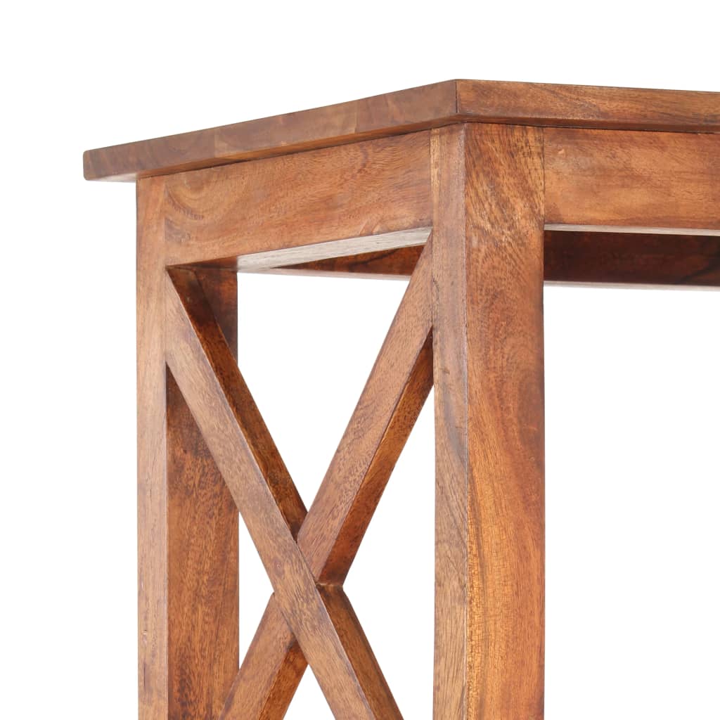 Bibliothèque 100x30x180cm Bois massif d'acacia et finition miel - XIOS