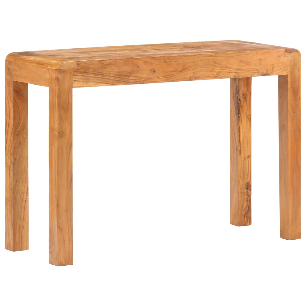 Table console 110x40x76cm Bois d'acacia massif et finition miel Tables d'appoint vidaXL