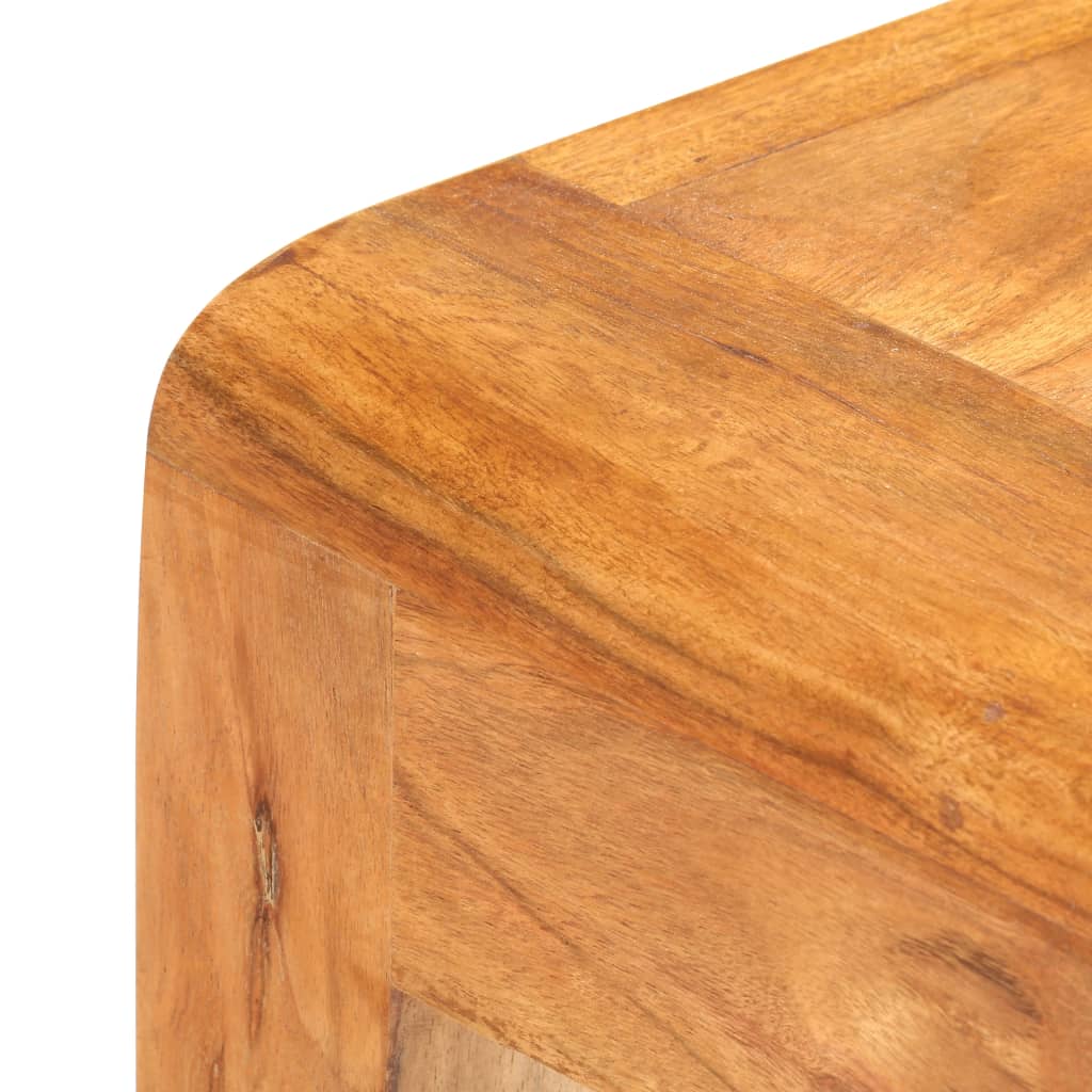 Table console 110x40x76cm Bois d'acacia massif et finition miel - XIOS