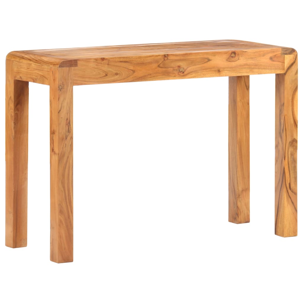 Table console 110x40x76cm Bois d'acacia massif et finition miel - XIOS