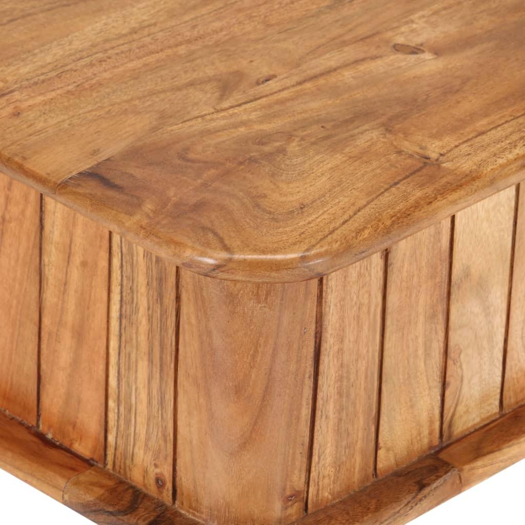 Table basse 100x50x40 cm Bois d'acacia massif - XIOS