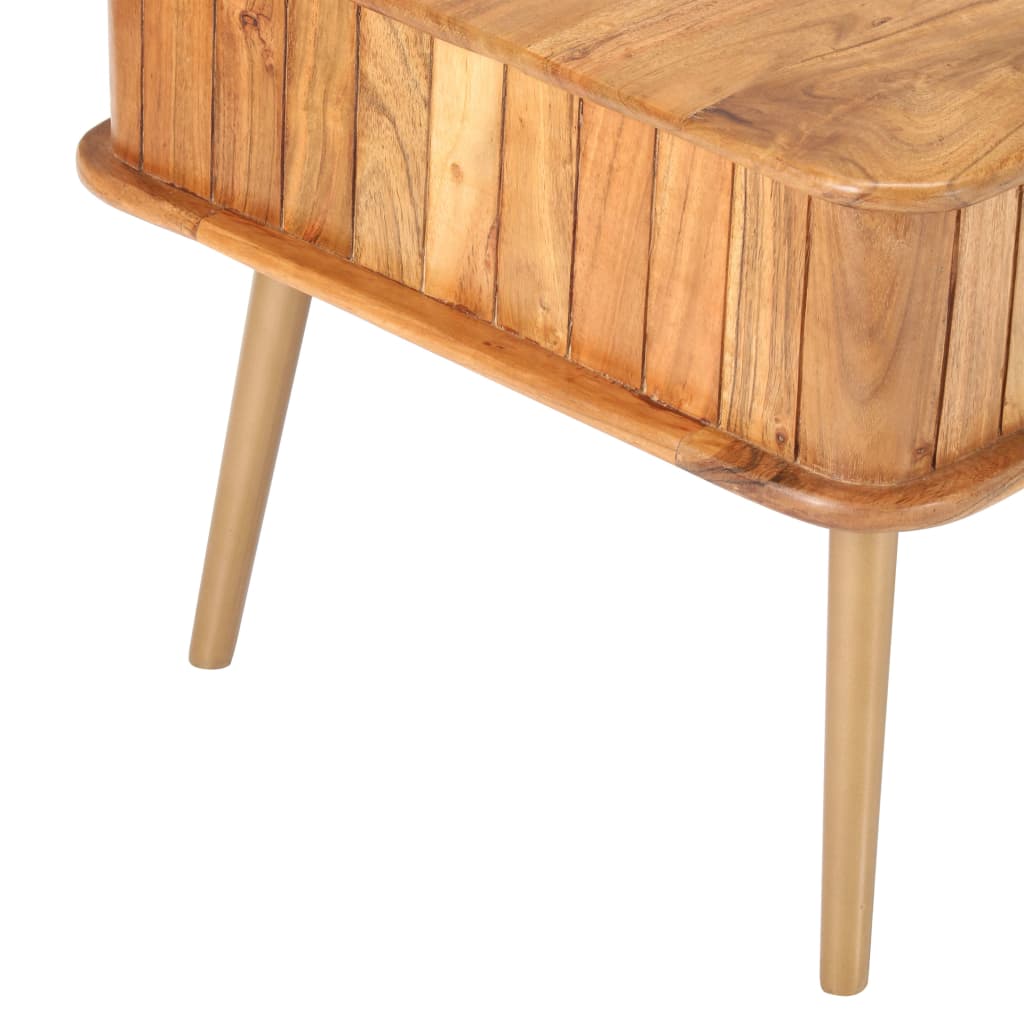 Table basse 100x50x40 cm Bois d'acacia massif - XIOS